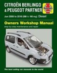 Citroen Berlingo & Peugeot Partner Diesel Owners Workshop Manual 2008-2016 Paperback