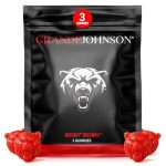 Beast Bears - Men's Performance Gummies - Natural Energy Stamina & Endurance - Black Maca & Tongkat Ali 3 Count