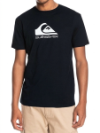 Quiksilver Mens Corp Logo T-Shirt In Black - Black And White 3XL