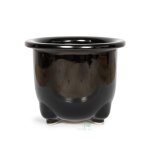 Japanese Glazed Orchid Container 180 X 145MM H