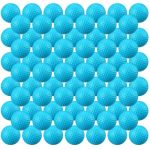 Junkin 80 Pcs Foam Golf Balls Practice Balls Realistic Feel And Flight Sport Training For Indoor Or Outdoor Backyard Golf Traini
