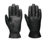Men’s Full Speed Leather Gloves – Black Leather