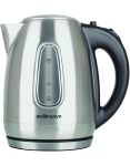 Mellerware Kettle 360 Degree Cordless Stainless Steel Brushed 1.7L 2200W "milan