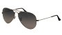 - Aviator Large Metal - Gunmetal/polar Blue Gradient Grey - RB3025 004/78 58-14