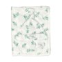 Babes & Kids Baby Swaddle Blanket And Beanie Set - Sage Leaf