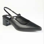 Madison Pally Heel- Black Patent - 8