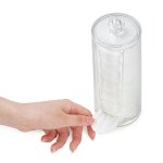 Cotton Dispenser For Round Pads 7.4 X 17.7CM Empty