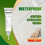Waterproof Tile Grout Sealant Sink & Floor Gap Filler For Kitchen And Bathroom Odor-free Easy Handling Adhesive Strong Durabilit