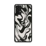 Custom Printed Tpu Cases - Samsung Galaxy A32 4G & 39 Black Swirl& 39 By