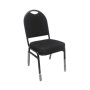 Conference Chair (Half Back) - Black