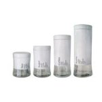 Glass Canister Set 4PCS