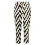 Black Multi Printed Pants