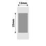 NB396 - NIIMBOT - B18 / N1 - 12X25MM - 225 SILVER LABELS