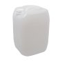 25L Plastic Polycans Natural Clear - Pack Of 6