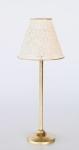 Gold Base With Cream Pierced Shade Candle Holder – 38X15CM
