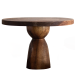 Tall Kiaat Cake Stand