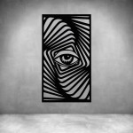 Zebra Eye - Grey L 560 X H 1000MM