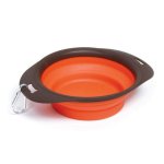 M-PETS On-the-road Bowl Orange Small