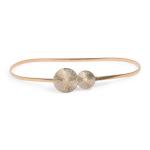 Goldair Gold Circle Stretch Belt