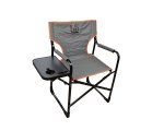 BaseCamp Chair Directors High With Table Aluminium