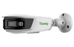 8MP Ip Panoramic Camera With Dual Image Sensor 2.8MM 10M Warm White Light