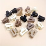 Casual Resin Hair Clips 10 20PCS Variety Pack Non-slip MINI Hair Claws For Women Suitable For Daily And Party Hairstyling Access