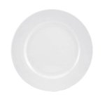 Porcelain Round White Plate 10.5
