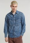 G-star Raw Dakota Regular Long Sleeve Shirt - Faded Coastal Waters