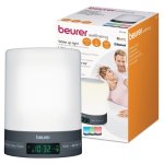 Beurer Wl 50 Alarm Clock Sunrise sunset Simulation Radio & Bluetooth Speaker Bedside Light LED Light Colours