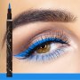 4-IN-1 Matte Eyeliner And Shadow Stick Set - Long-lasting Waterproof Eye Makeup Pencils With Black Blue Brown And Green Colors For Bold And Versatile