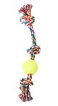 Pawise Rope Bone With 3 Knots & Tennis Ball – 13