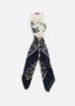 Border Print Satin Scarf