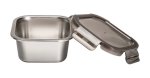 600ML Square Stainless Steel Container For