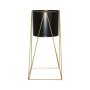 Juxton Plant Stand 50CM Black