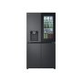 LG 900L Instaview Door-in-door French Door Fridge With Uvnano In Black Finish