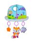 Interactive Infant Car Seat Toy Set With Mirror Soft Toys And Teether