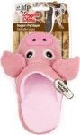 Doggie& 39 S Pig Slipper Dog Toy Pink