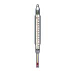 Thermometer Candy - Plastic Sleeve Without Mercury Internal Scale Glass Thermometer - THE0007