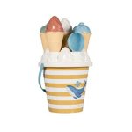 Ice Cream Beach Bucket 14PCS Ocean Dreams Blue