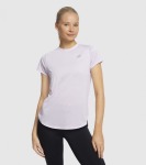 New Balance Women's Printed Accelerate Ss Shirt -astral Glow - LG