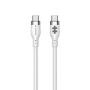 Targus Hyperjuice 1M Silicone Usb-c To Usb-c 240W Charging Cable - White.