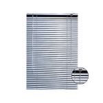 25MM 100 X 120CM Aluminium Blinds Silver