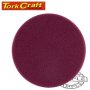 Tork Craft Foam Pad Hook And Loop Maroon Sponge 150MM 6' Heavy Compounding SPC00201