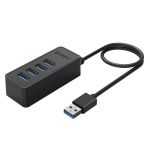 Orico 4 Port USB 3.0 Hub - Black