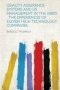 Quality Assurance Systems And Us Management In The 1980S - The Experiences Of Eleven High Technology Companies...   Paperback