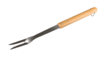 Ss Fork With Bamboo Handle