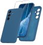 Cover For Samsung A55 - Silicone Cover With 9H Glass For Samsung Galaxy A55