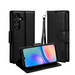 Classic Flip Leather Wallet Cover For Galaxy A05 A05S