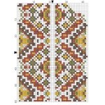 Orange & Green Geometric Case 7 X 17CM