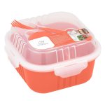 Lunch Box Square 830ML - Coral